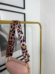 Leopard Mix & Match Bag Strap Gold Harware- 6 Colours