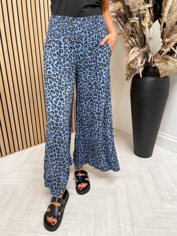 Leopard Palazzo Pants - 6 Colours