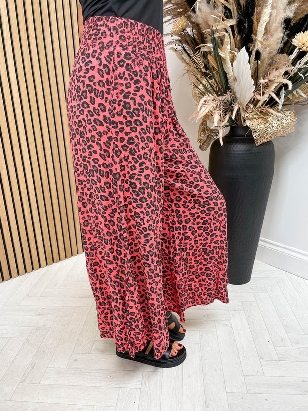 Leopard Palazzo Pants - 6 Colours