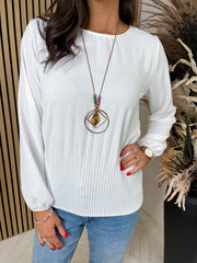 Bryce Necklace Top - 4 Colours