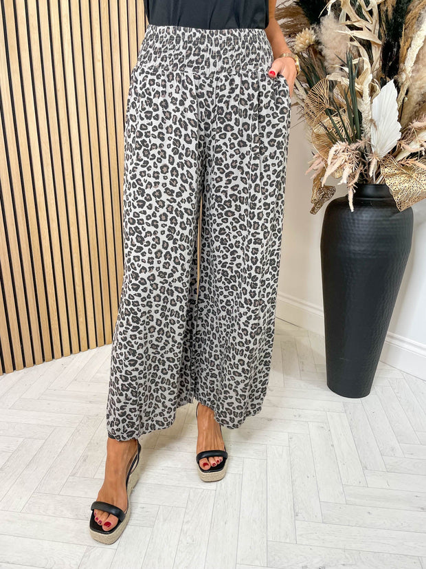 Leopard Palazzo Pants - 6 Colours