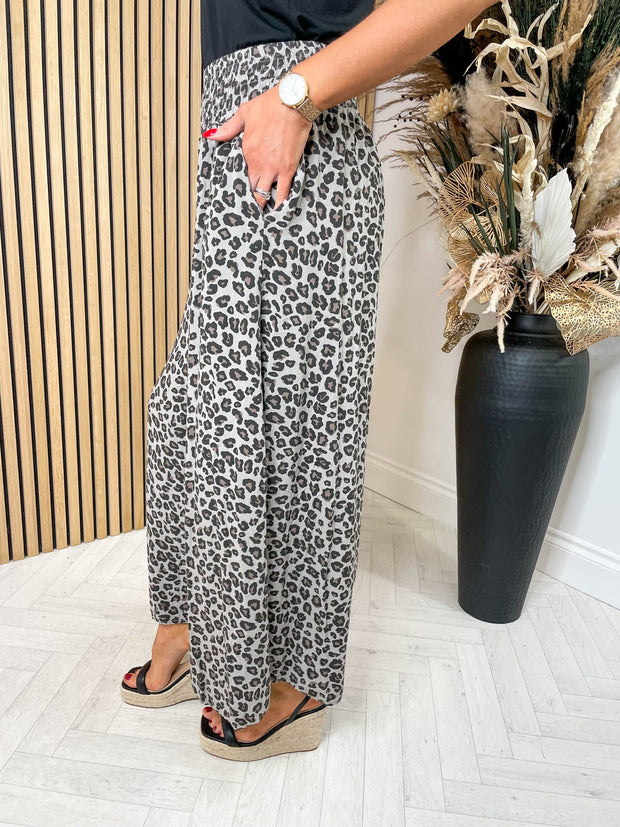 Leopard Palazzo Pants - 6 Colours