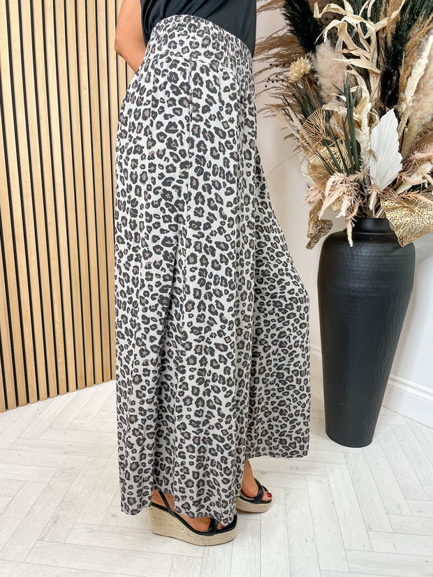 Leopard Palazzo Pants - 6 Colours