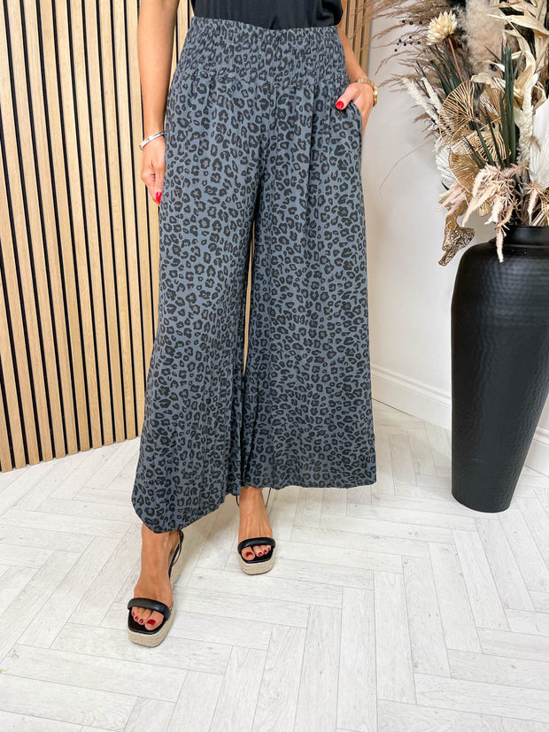 Leopard Palazzo Pants - 6 Colours