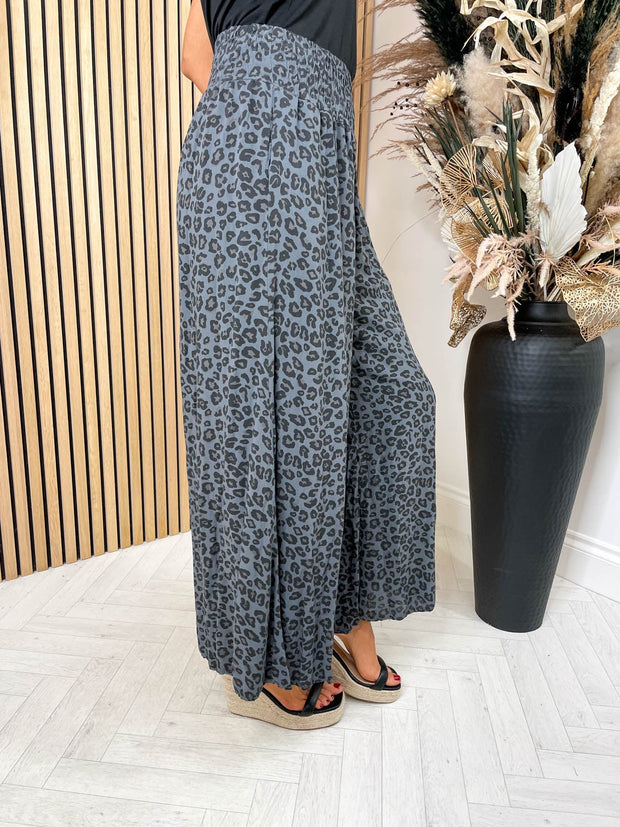 Leopard Palazzo Pants - 6 Colours